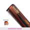 Vega Handmade Pocket Hair Comb with Tortoise Shell Pattern for Men and Women (HMC-11) (19 g)