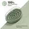 Ikonic Me Eco Spiral Travel Brush IKM-2109 - Jade Green