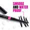 Elle18 Eye Drama Kajal, Matte Finish,Smudge proof & Water proof Kajal,Smokey Black - (0.35 g)