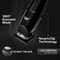 JRL Onyx 2020T-B Professional Cordless Trimmer with EZ-GAP T-Blade - Black