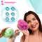 Majestique Hand-Held Loofah Body Wash Sponge for Women - Blue