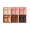 L.A. Colors 6 Color Eyeshadow Palette - Earthy (4g)