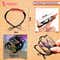 Majestique Elastic Hair Ties with Rhinestone Tubes (6 pcs)