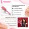 Majestique Vented Round Hair Brush - Pink