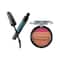 Lakme Absolute Illuminating Blush Shimmer Brick - In Pink + Eyeconic Curling Mascara - Black Combo