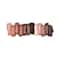 Lottie London Shadow Swatch Eyeshadow Palette With Brush - The Rose Golds (12g)