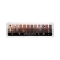 Lottie London Shadow Swatch Eyeshadow Palette With Brush - The Rusts (12g)