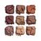 Lottie London Eye Shadow Palette - The Rusts (7.2g)