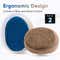 Vega Bath Sponge Pair (BA-3/2) Color May Vary (48 g)