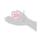 Makeup Revolution I Heart Makeup Blushing Hearts Blusher - Iced Hearts (10g)