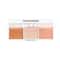 Makeup Revolution Remove Colour Play Contour Trio Eye Palette - Baked Sugar (6g)
