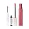 Maybelline New York Cold Girl Makeup Duo - Eyeliner + Lipstick : Concert-Proof Look Essentials
