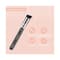 Miss Claire M45 Angled Blending Brush - Chrome