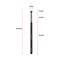 Miss Claire M19 Eyeshadow Blending Brush - Chrome