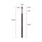 Miss Claire M27 Brow Perfector Brush (S) - Rose Gold