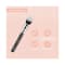 Miss Claire M39 Tapered Powder (L) Brush - Chrome