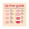 Miss Claire Glimmersticks Lipliner - L-48 Carrot Red (1.8g)