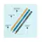 Miss Claire Glimmersticks For Eyes - E-03 Bliss Blue (1.8g)
