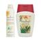 Moha Sunscreen Spray SPF 50 and Herbal Shower Gel Bath & Body Combo ( 170 g + 100 ml)
