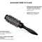 Denman Small Hot Curl Brush 30mm D74 - Black & White