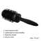 Ikonic Professional Thermal Round Brush TRB 53 - Black