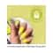 Nails On Board Handmade Holographic Press On Gel Nails - Lemon Yellow (Medium)