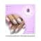 Nails On Board Handmade Holographic Press On Gel Nails - Lilac (X Small)