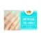 Nails On Board Handmade Press On Gel Nails - Pastle Aqua Blue Small (50 g)