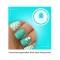 Nails On Board Handmade Press On Gel Nails - Pastle Aqua Blue Small (50 g)