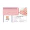 Nails On Board Handmade Holographic Press On Gel Nails - Pink Nude (X Small)