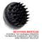 Alan Truman Scalp Sos Scalp Massage and Shampoo Brush - Black (1 Pc)