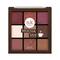 NICKA K Nine Color Eyeshadow Palette - Mocha Mix (11.7g)