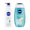 Nivea Aloe Hydration Body Lotion (400 ml) & Oil Shower Gel (500 ml) Combo