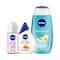 Nivea Shower Gel, Delight Turmeric Facewash & Deodorant Roll On Combo