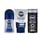 Nivea Essential Combo - Shower Gel, Men Dark Spot Facewash & Cool Kick Deodorant