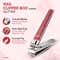 Vega Large Nail Clipper Set of 10 Pcs Glitter (LNCB-02) (504 g)