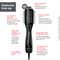 Alan Truman Digital Styling Blow Brush - Slate Black (1 pc)