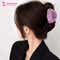Majestique Shell Clutcher Hair Clips with 1 Large and 2 Small Clips - Blue (3 pcs)