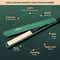 Vega Salon Smooth Hair Straightener for Women Green (VHSH-42)