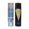 Police Light Blue + Icon Deodorant Spray For Men (400ml)