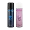 Police Combo Set : To Be Men, To Be Women Deodorant Spray (2 pcs)