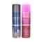 Police Light Blue + Passion Femme Deodorant (Pack of 2)