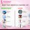 Majestique Premium Baby Hair Brush Comb Set for New Born - Pink (2 pcs)