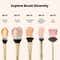 MARS Artist's Arsenal Angular Buffing Brush Golden (1 pc)