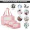 Bronson Professional Makeup Pouch Travel Toiletries Organizer Set (3 pcs)