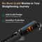 Ktein Professional Hair Straightener Comb Brush with Dual Ceramic Plates