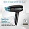 Vega U Style 1400-1600W Foldable Hair Dryer with Cool Shot Button, 2 Speed/Heat Settings (VHDH-24)
