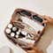 Bronson Professional Travel Makeup Bag Cosmetic Storage Faux Leather Vanity Pouch