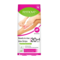 REMOVE Wax Strips 24 Pcs Body Strips Sensitive (20 Body Strips & 2 PainLess, 4 Post Depilation Cleaning Wipes)