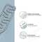 Ikonic Me Vent Brush Small IKM-2121 - Powder Blue